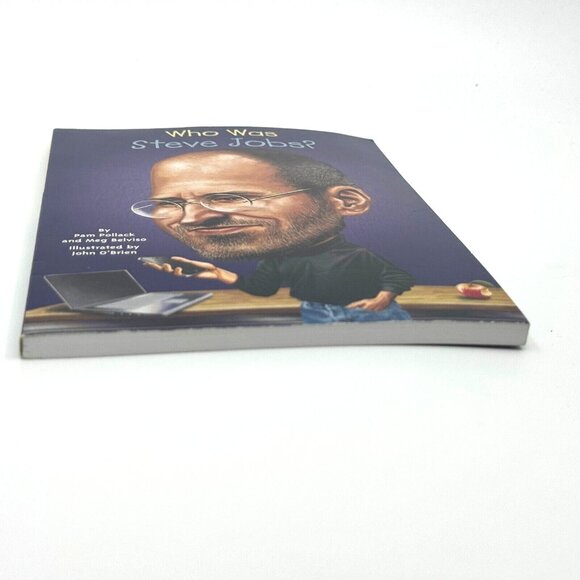 Who Was Steve Jobs?, Paperback Book by Pollack & Belviso /ISBN 9780448462110 - Picture 4 of 8